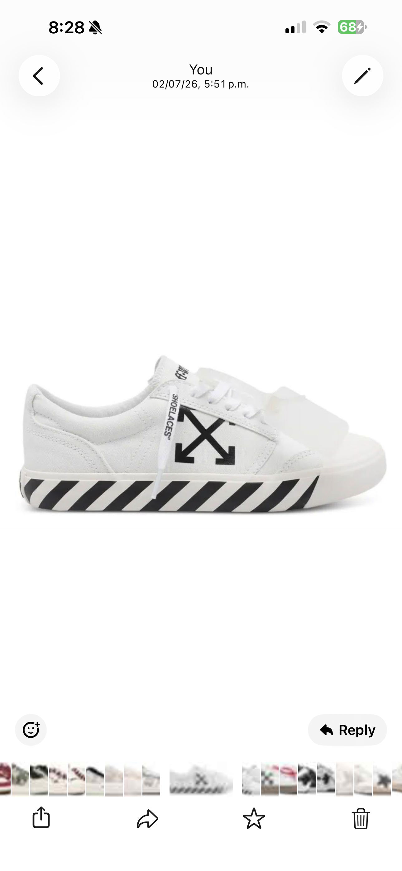 Off White Vulcanized New Season