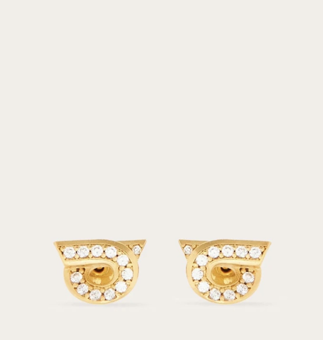 Aretes Ferragamo Crystals